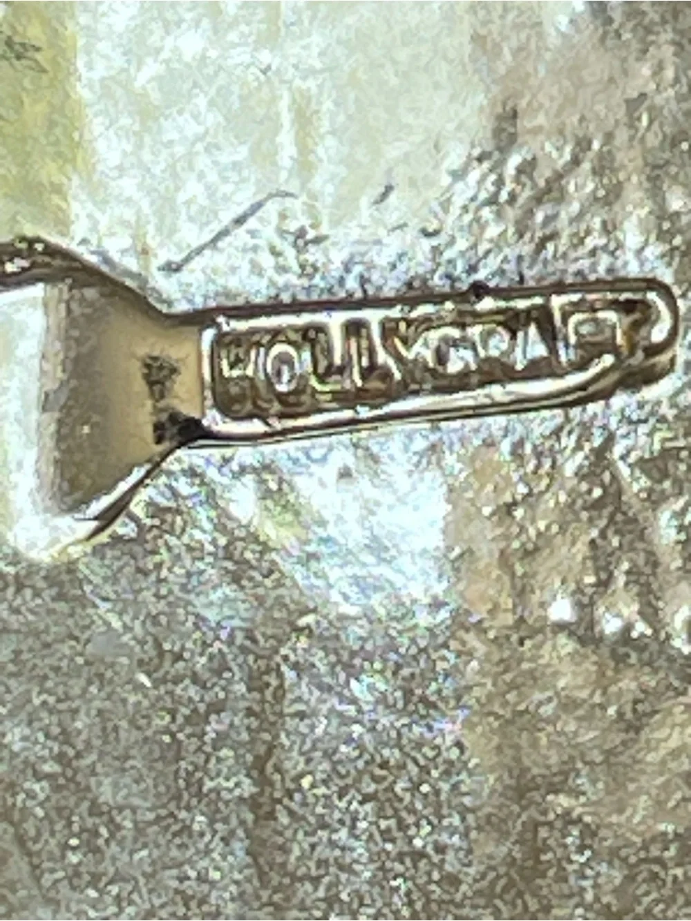 Hollycraft 1950s Vintage Enamel Dangle Brooch Pin Green Red Yellow Gold Tone MCM